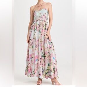 ROCOCO SAND
Long Crinkle Chiffon Dress Pink